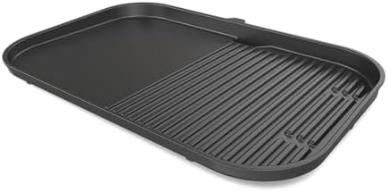 Ninja XL Woodfire Grill & Griddle Plate, for OG800/OG900, Ceramic, Black by Unknown