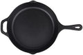 Cast Iron， Pre-Seasoned Skillet 5", Case of 1 by HomeVSS