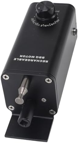Fabater Rotisserie Motor, 3-12V 10W Variable Speed Rotisserie Spit Motor, Universal Electric Grill Rotisseries Kit with On/Off Switch, Can Hold Up to 40 Pounds for BBQ Meat Forks Grill - Image 4