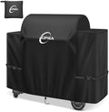 Kipiea 600D Heavy Duty Grill Cover for Traeger Ironwood 885, Waterproof Wood Pellet Smoker Cover with Windproof Buckles, Pellet BBQ Grill Covers for Outside Anti-UV, No Tear, No Fading by Kipiea