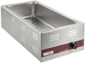 Kratos Commercial Electric Countertop Food Warmer |Large 4/3 Size Portable Steam Table Food Warmer for Catered Events |Stainless Steel | 120V, 1500 Watts (28W-532) by Kratos