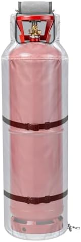 Propane Tank Protective Cover 100lb Gas Van Insulated Storage by Unknown