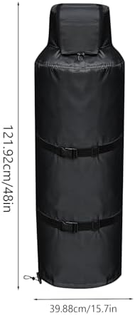 Propane Tank Winter Cover 100lb Gas Van Insulated Storage - Image 6