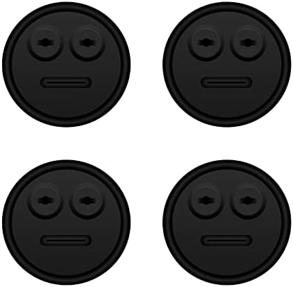 4 Pack Meat Probe Black Grommets for Weber 85037 Smokey Mountain Cookers by YAOAWE