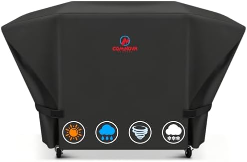 Comnova Griddle Cover for Camp Chef Gridiron 36 - Premium 600D Flat Top Grill Cover Heavy Duty & Waterproof for Camp Chef 4 Burner Gridiron 36 Grill (FTG36) by MCOMNOVAOUTDOORS