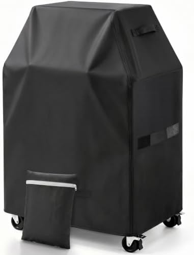 Grill Cover for Outdoor Grill, 32 inch Grill Covers Heavy Duty Waterproof by Basysnck