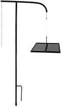 GameMaker Portable Campfire Grill Grate | Adjustable Swing Arm Fire Pit by GameMaker