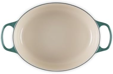 Le Creuset Enameled Cast Iron Oval Dutch Oven, 6.75 qt., Artichaut - Image 3