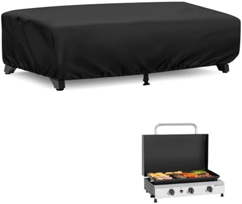Mini Tabletop Gas Grill Cover for SKOK 26 Inch Flat Top Griddle Outdoor by Guisong