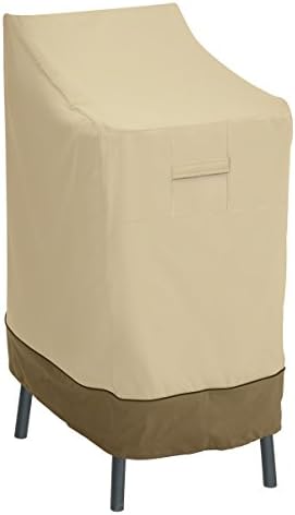 Classic Accessories Veranda Water-Resistant 26 Inch Patio Bar Chair & Stool Cover, Outdoor Chair Covers by ClassicAccessories