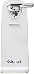Cuisinart Deluxe Electric Can Opener, Single-Touch Automatic Can Opener, Easy-Clean Detachable Cutting Lever, Nonslip Base, CCO-50N, White by Cuisinart