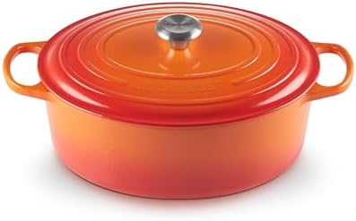 Le Creuset Enameled Cast Iron Oval Dutch Oven, 8 qt., Flame by Unknown