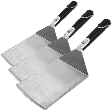 Pit Boss Grills Soft Touch Big Head Spatula, Black/Silver large (Pack of 3) by PitBoss%C2%AEGrills