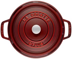 Staub Cast Iron 2.75-qt Round Cocotte - Grenadine, Made in France - Image 3