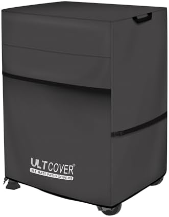 ULTCOVER Waterproof BBQ Grill Cover, 32 inch, Black by ULTCOVER