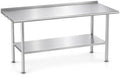 Atelicf NSF Stainless Steel Prep Table 30X72 inch with Backsplash by Atelicf