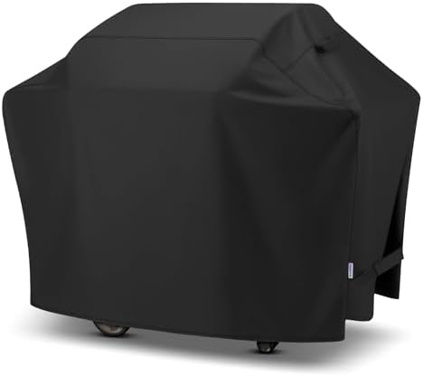 SunPatio 65 Inch Grill Cover for Outdoor Grill Heavy Duty Waterproof Fabric by SunPatio