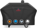 Comnova Pellet Grill Cover for Camp Chef 36 Series with Sidekick - 600D Premium Smoker Cover Waterproof Heavy Duty for Camp Chef Woodwind 36 / Pro 36 with Sidekick Sear or Sidekick Flat Top, and More by MCOMNOVAOUTDOORS