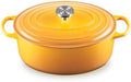 Le Creuset Enameled Cast Iron Oval Dutch Oven, 6.75 qt., Nectar by Unknown