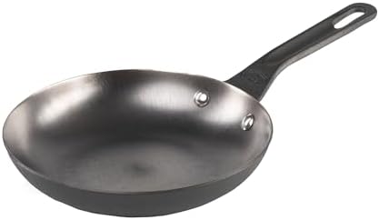 GSI Outdoors Guidecast 8” Frypan I Cast Iron, Lightweight, Gourmet Frying Pan, Camp Cookware by GSIOutdoors