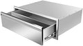 Outdoor Kitchen Drawers Stainless Steel 30W X 10H X 23D Inch, Flush Mount Single BBQ Island Drawers with Hidden Handle for Outdoor Kitchens, Patio or Grill Station by OUKIDR