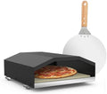 Onlyfire Side Burner Pizza Oven for Gas Grill – 700°F, w/Stone & Peel by onlyfire