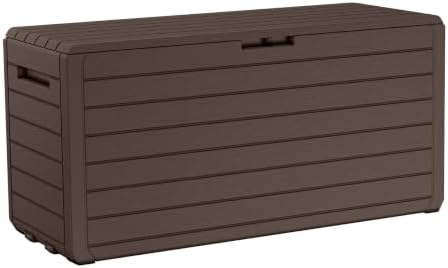 Keter Atlas 70 Gal Outdoor Storage Box for Patio and Pool Accessories by Keter