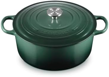 Le Creuset Enameled Cast Iron Round Dutch Oven, 9 qt., Artichaut/Crucible by Unknown