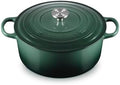 Le Creuset Enameled Cast Iron Round Dutch Oven, 9 qt., Artichaut/Crucible by Unknown