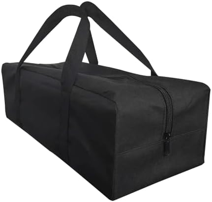 BBQ Tools Storage Bag, Grill Accessory Storage, Grilling Tools Storage, Tools Storage for Grill Utensil,Carry Bag for Outdoor Camping Barbecue, Extra Large Capacity, Can Hold BBQ Tools up to 24" by LINUORISE