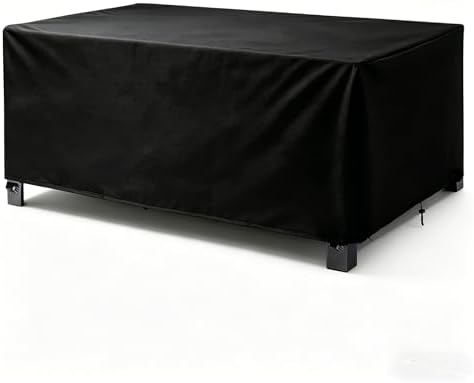 Outdoor Prep Table Cover 72''L x 30''W x 28''H,Heavy Duty Waterproof 600D Furniture Cover for Stainless Steel Food Table,Cart Prep Table,Coffee Table,BBQ Grill Table,Dining Table Office Desk by YWWQYBYQ