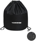 Camping Cookware Mess Kit Bag, High Capacity Camping Tableware Storage Bag, Drawstring Heavy Duty Water Resistant Cookware Organizer for BBQ Outdoor Cooking Essentials (1) by Yorkenbe