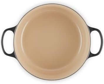 Le Creuset Enameled Cast Iron Round Dutch Oven, 7.25 qt., Licorice - Image 3