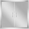 Anfrere 24" W x 24" H Outdoor Kitchen Door, Premium 304 Stainless Steel by AnfrereLLC