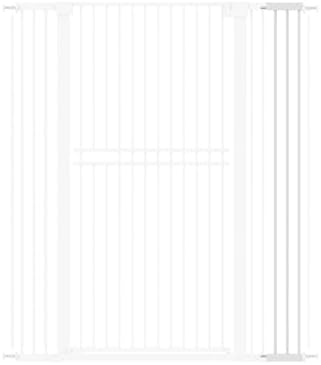 No Pawblems Gate Extension, 5.5" Width Expander for 55.0" Pet Gate, White - Image 3
