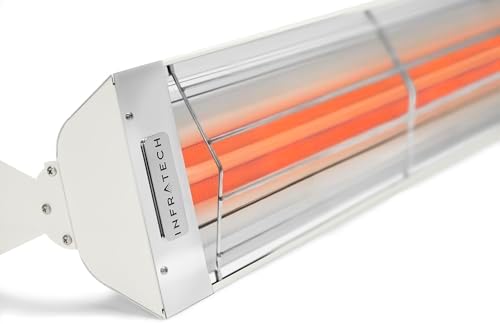 Infratech WD-3024 SS Stainless Steel Fixture Dual Element Electric Patio Heater 33" Long, 3000 Watt, 240 Volts, Stainless Steel - Image 2