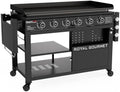 Royal Gourmet GB6000 6 Burner Propane Gas Griddle with Folding Side Tables by RoyalGourmetCorp