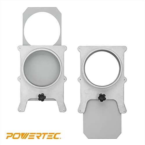 POWERTEC 70135-P4 4-Inch Aluminum Blast Gate for Dust Collector, Dust Collection Fittings, 4 PK - Image 5