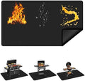 70x40 Inch Large Under Grill Mats for Outdoor Grill by OFASIZEN
