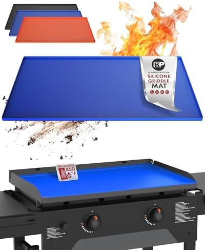 KITCHEN PERFECTION Silicone Griddle Mat Cover for Blackstone Grill 28 Inch by Kitchenperfection