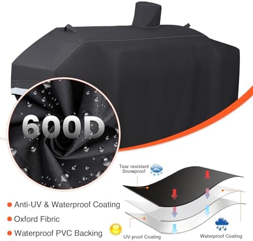 QuliMetal GC7000 Grill Cover for Smoke Hollow 4 in 1 Combo Grill PS9900 - Image 3