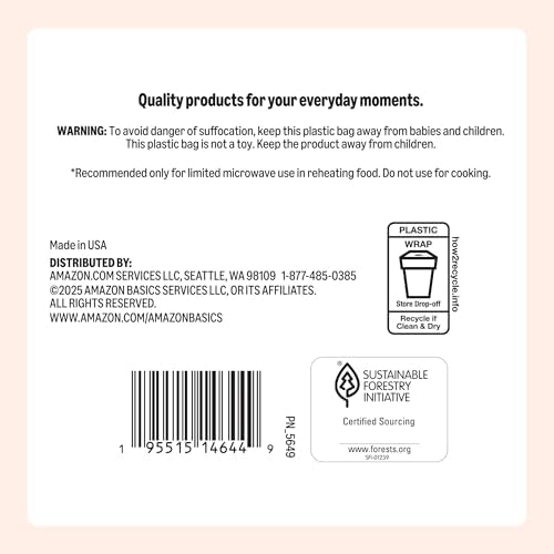 Amazon Basics 9" Uncoated White Paper Plates, Microwave Safe, 100 Count (Pack of 4) - Image 5