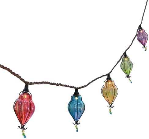 Vigdur Outdoor String Lights, 10FT Multicolor Patio String Lights Plug-in by Vigdur