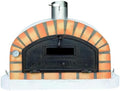 Authentic Pizza Ovens Pizzaioli Traditional Brick Premium Wood-Fired Pizza Oven, Handmade in Portugal, Triple-Insulated, Drop-Down Door, Viewing Window, Thermometer & Baking Dish Included by AuthenticPizzaOvens