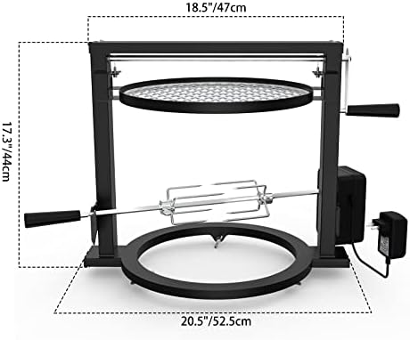 Santa-Maria Style Rotisserie Grilling System for Solo Stove Ranger 15" - Image 3
