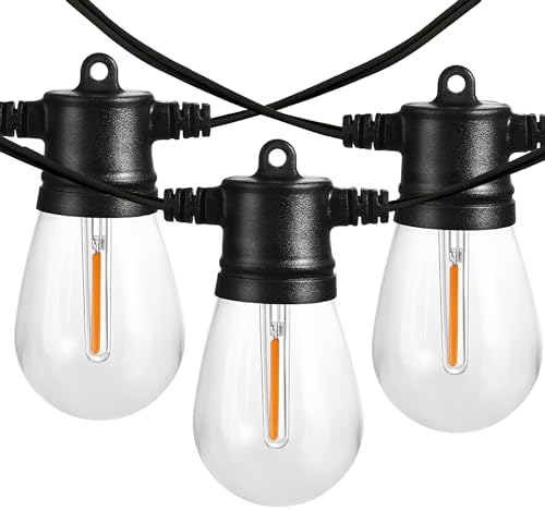 Banord 102 FT Outdoor String Lights, Waterproof Patio Lights with 35 Bulbs by Banord