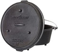 Camp Chef 14 in. Cast Iron Dutch Oven with Lid Lifter by CampChef