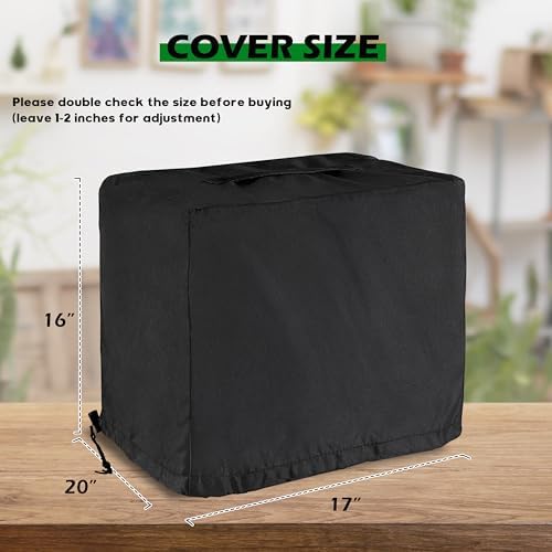 Pellet Smoker Cover for GE Profile Indoor Pellet Smoker, Heavy-Duty 600D Protective Cover for Tabletop Smoker Pellet Smoker Grill - Image 7