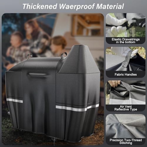 Utheer Grill Cover for Pit Boss Austin XL, 1000D3, 1150, 1100 Series - Image 3