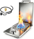 Built In Single Side Burner for Outdoor Kitchen, Propane & Natural Gas by Unknown